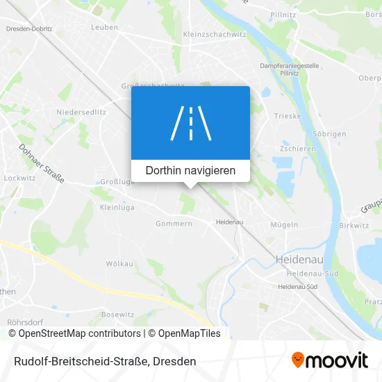 Rudolf-Breitscheid-Straße Karte