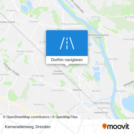 Kameradenweg Karte