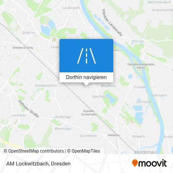 AM Lockwitzbach Karte