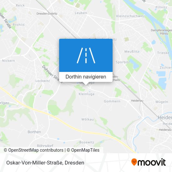 Oskar-Von-Miller-Straße Karte