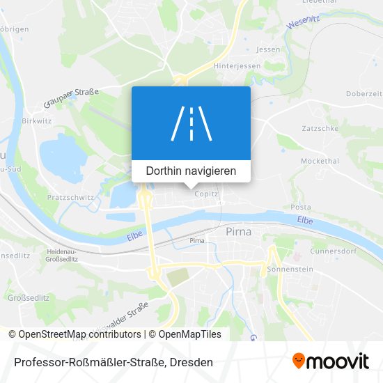 Professor-Roßmäßler-Straße Karte