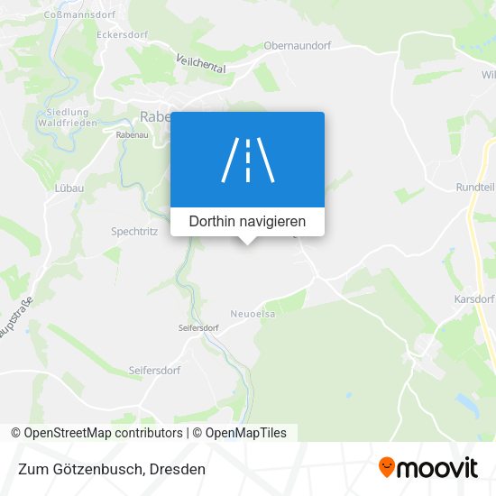 Zum Götzenbusch Karte