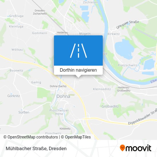 Mühlbacher Straße Karte