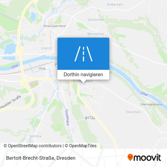 Bertolt-Brecht-Straße Karte