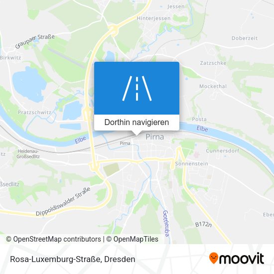 Rosa-Luxemburg-Straße Karte