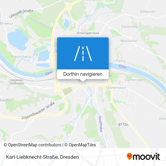 Karl-Liebknecht-Straße Karte