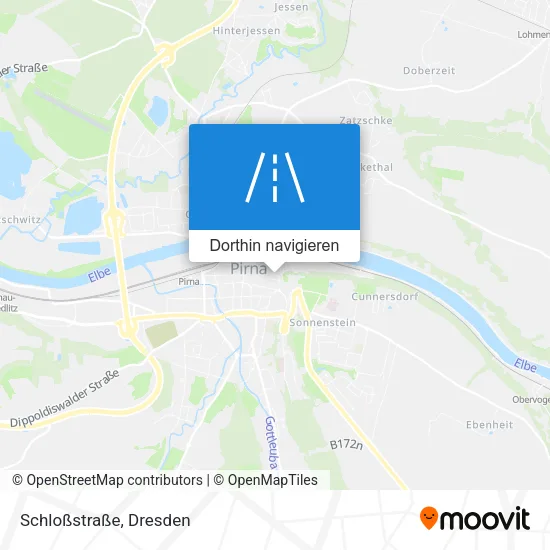 Schloßstraße Karte
