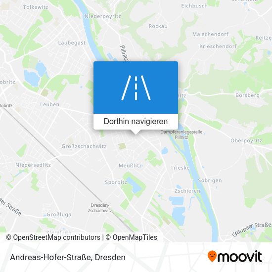 Andreas-Hofer-Straße Karte