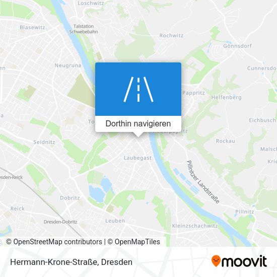 Hermann-Krone-Straße Karte