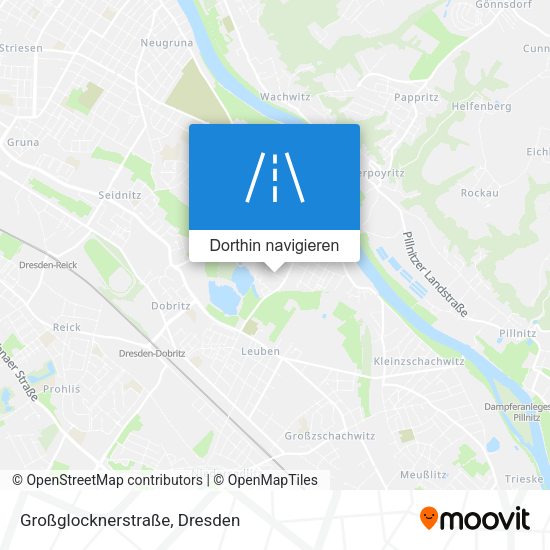Großglocknerstraße Karte