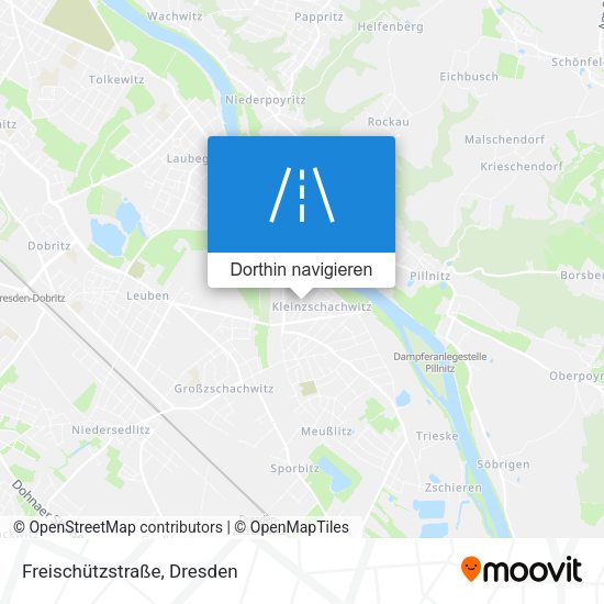 Freischützstraße Karte