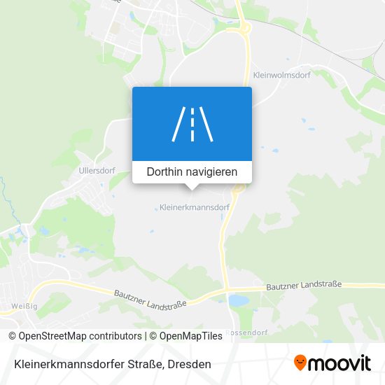 Kleinerkmannsdorfer Straße Karte