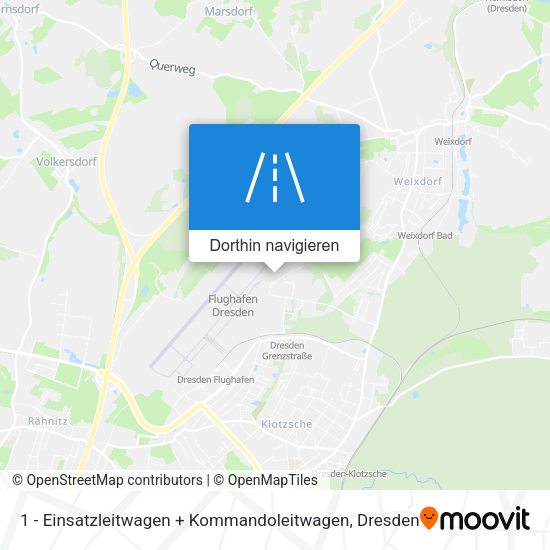 1 - Einsatzleitwagen + Kommandoleitwagen Karte