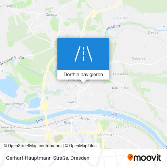 Gerhart-Hauptmann-Straße Karte
