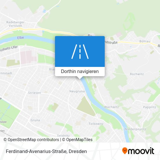 Ferdinand-Avenarius-Straße Karte