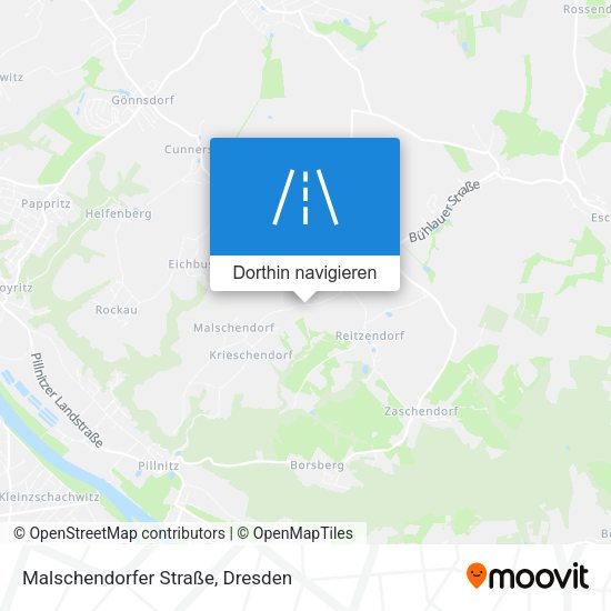Malschendorfer Straße Karte