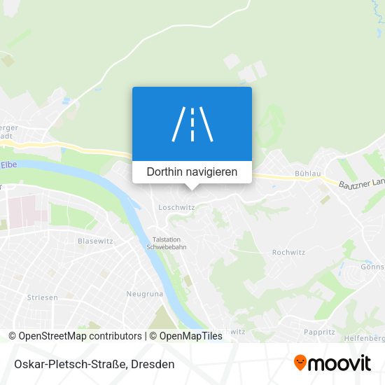 Oskar-Pletsch-Straße Karte