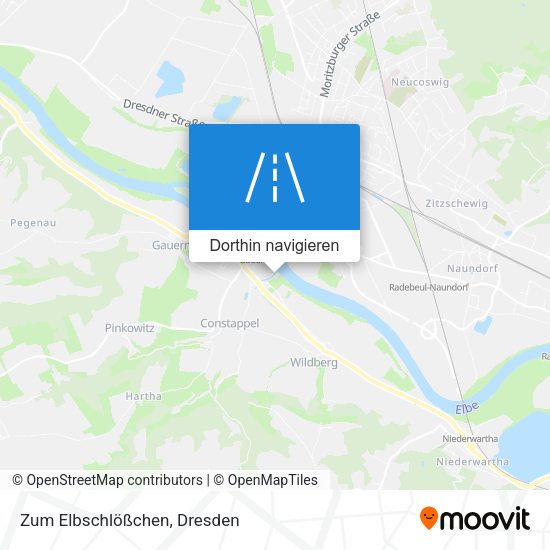 Zum Elbschlößchen Karte