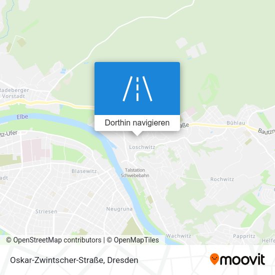 Oskar-Zwintscher-Straße Karte