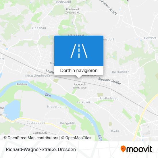 Richard-Wagner-Straße Karte
