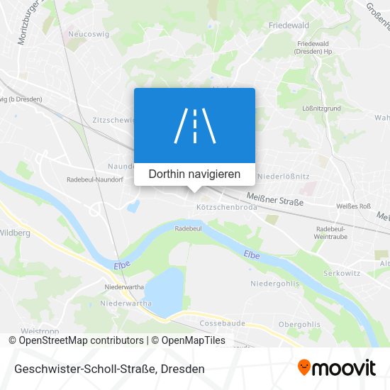 Geschwister-Scholl-Straße Karte