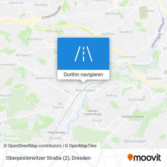 Oberpesterwitzer Straße (2) Karte