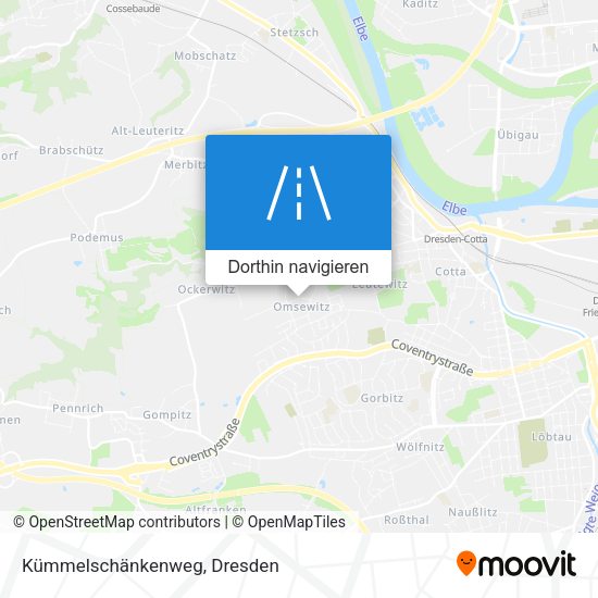 Kümmelschänkenweg Karte