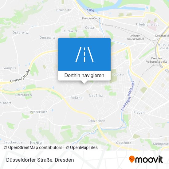 Düsseldorfer Straße Karte