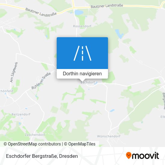 Eschdorfer Bergstraße Karte