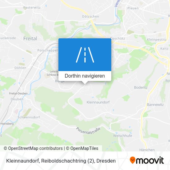 Kleinnaundorf, Reiboldschachtring (2) Karte