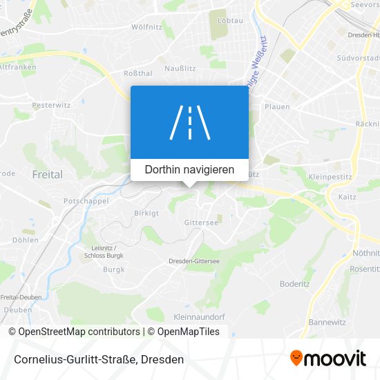 Cornelius-Gurlitt-Straße Karte