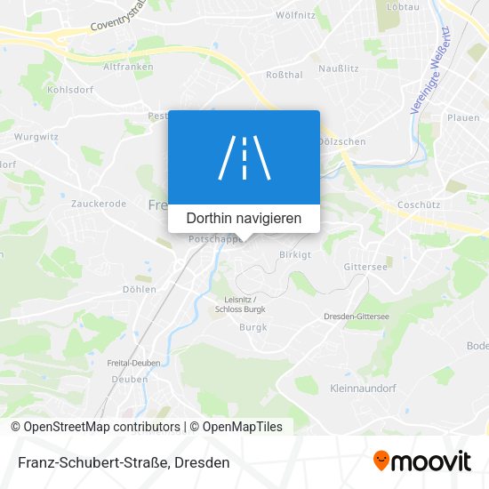 Franz-Schubert-Straße Karte