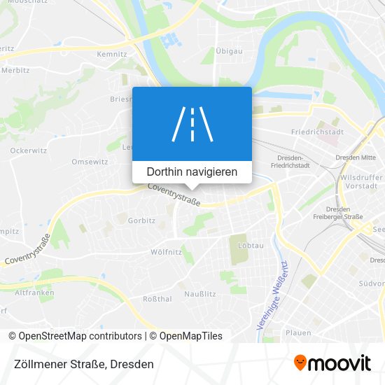 Zöllmener Straße Karte