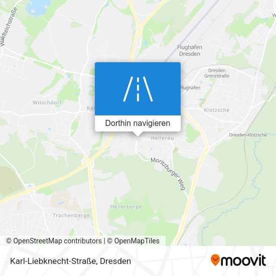 Karl-Liebknecht-Straße Karte