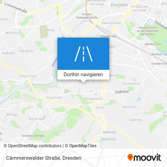 Cämmerswalder Straße Karte