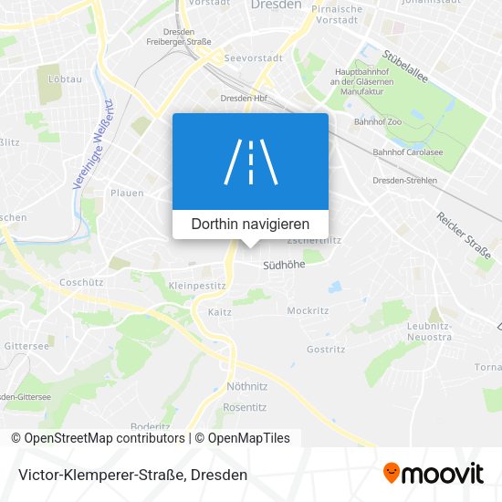 Victor-Klemperer-Straße Karte