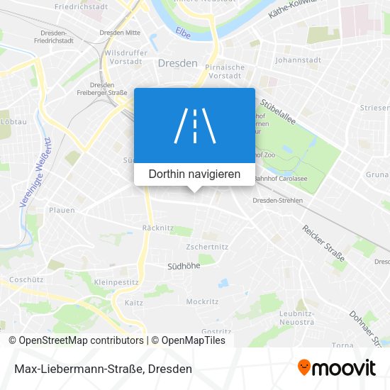 Max-Liebermann-Straße Karte