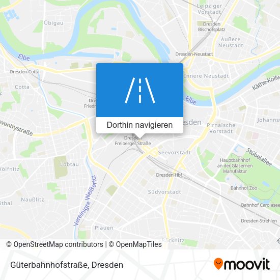 Güterbahnhofstraße Karte