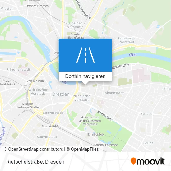 Rietschelstraße Karte