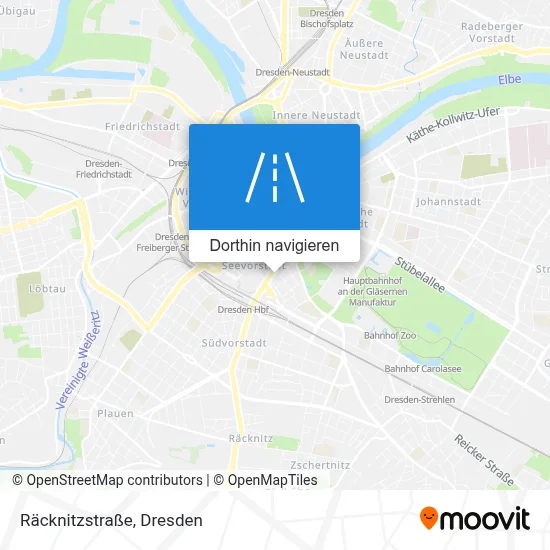 Räcknitzstraße Karte