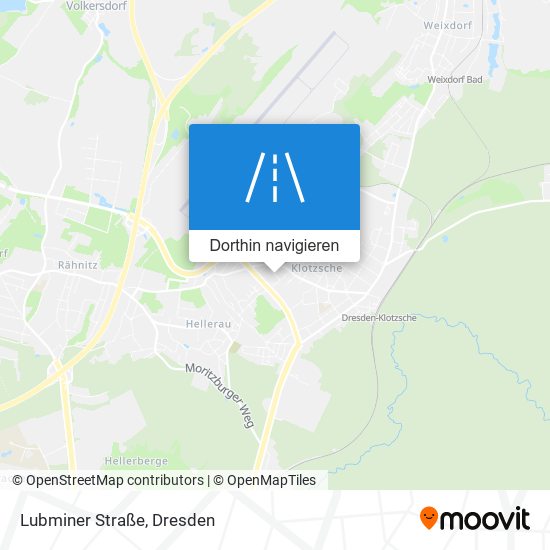 Lubminer Straße Karte