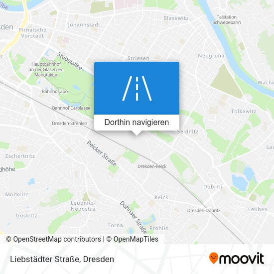Liebstädter Straße Karte