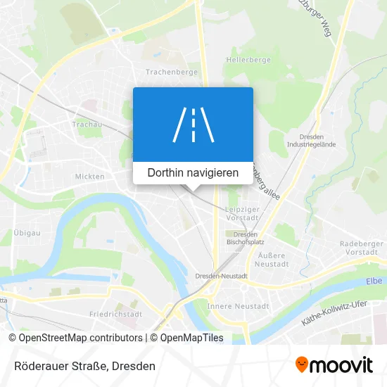 Röderauer Straße Karte