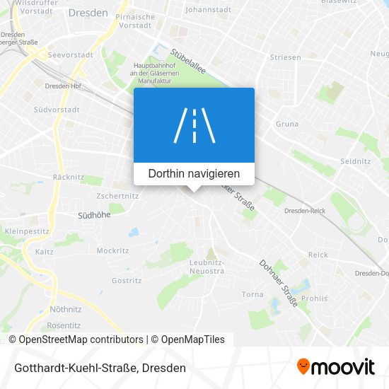 Gotthardt-Kuehl-Straße Karte