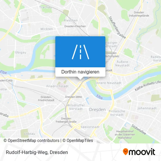 Rudolf-Harbig-Weg Karte