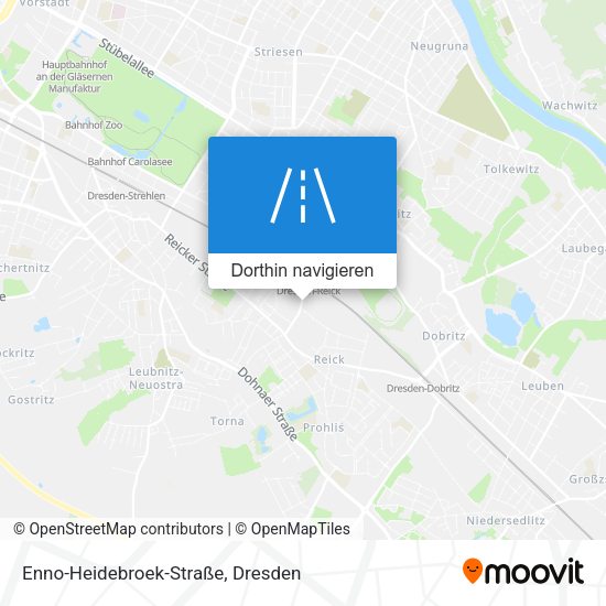 Enno-Heidebroek-Straße Karte