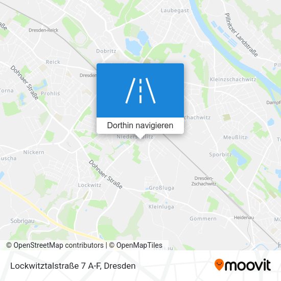 Lockwitztalstraße 7 A-F Karte