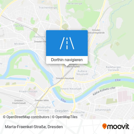 Marta-Fraenkel-Straße Karte