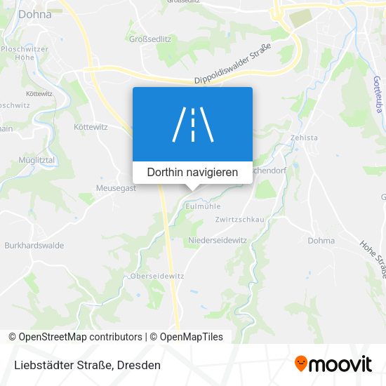 Liebstädter Straße Karte