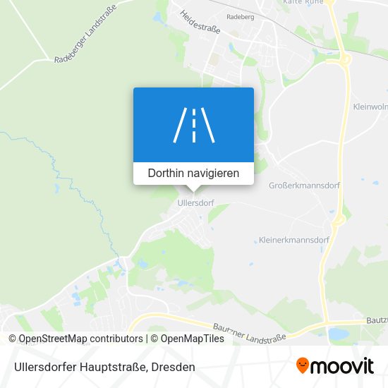 Ullersdorfer Hauptstraße Karte